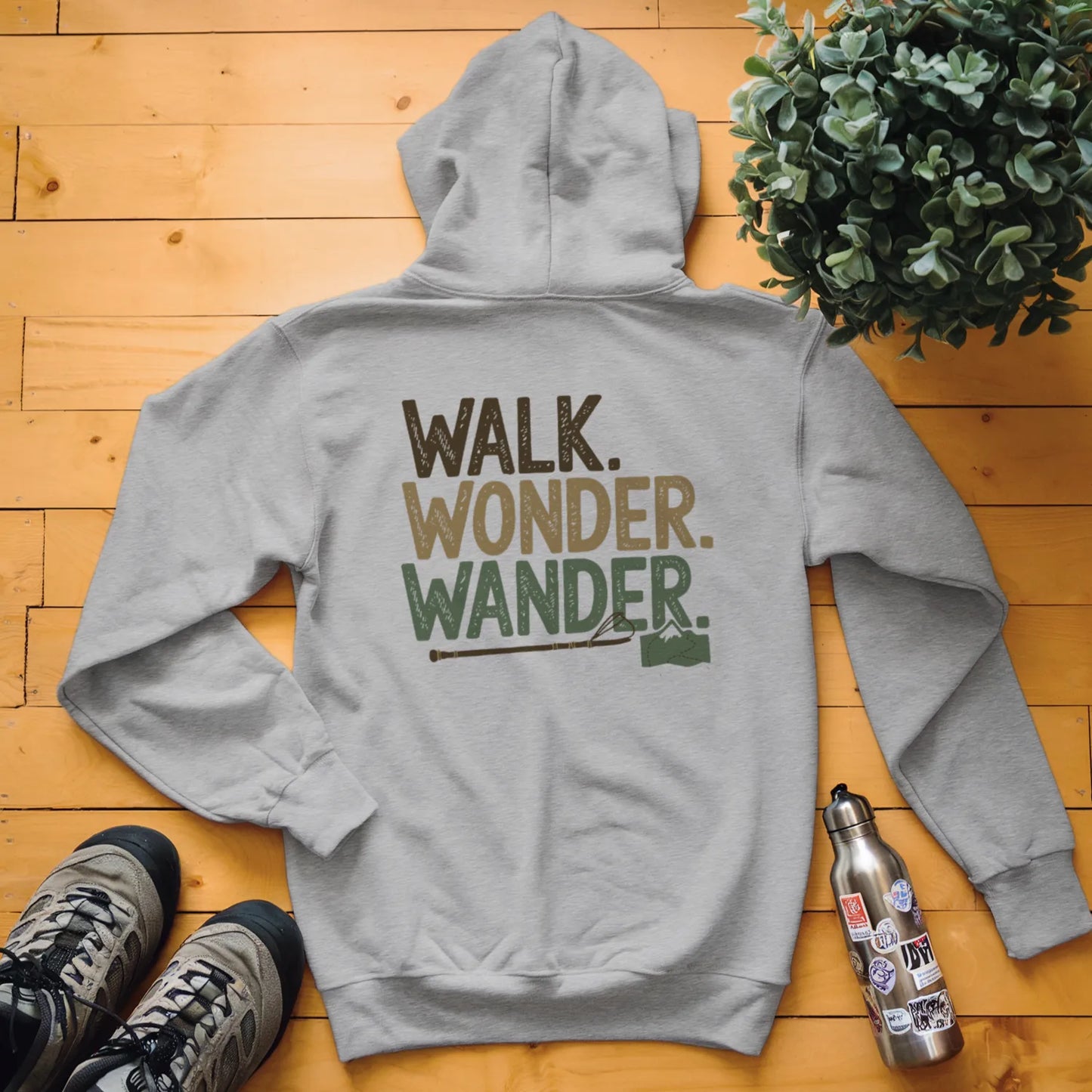 Walk, Wonder, Wander Hoodie