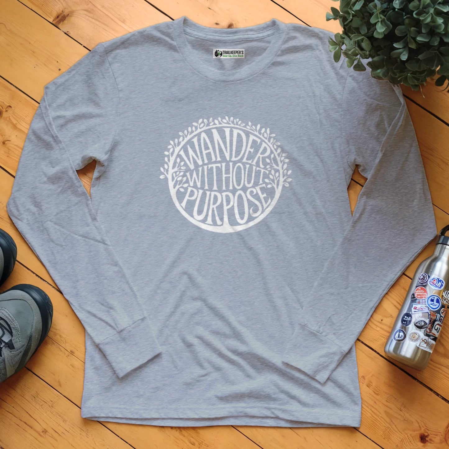 Wander Without Purpose Long Sleeve T-Shirt