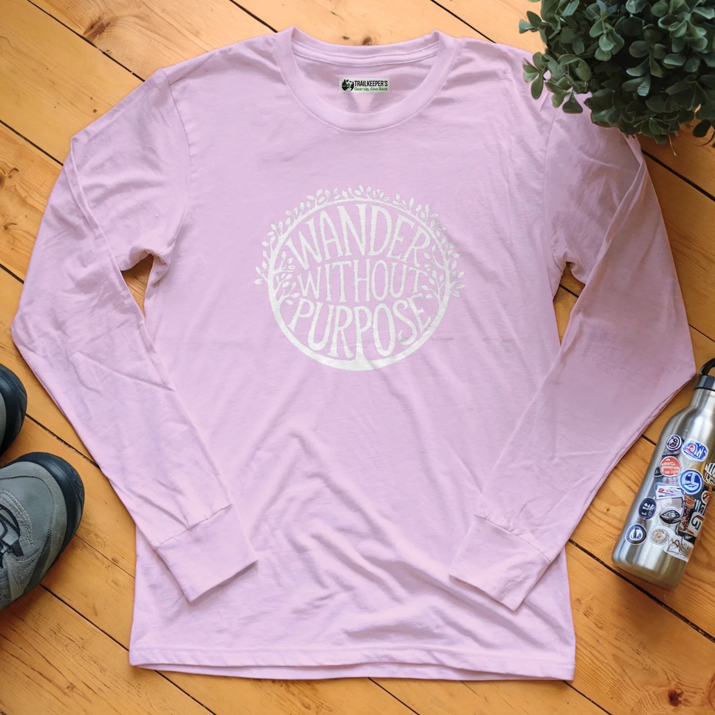 Wander Without Purpose Long Sleeve T-Shirt
