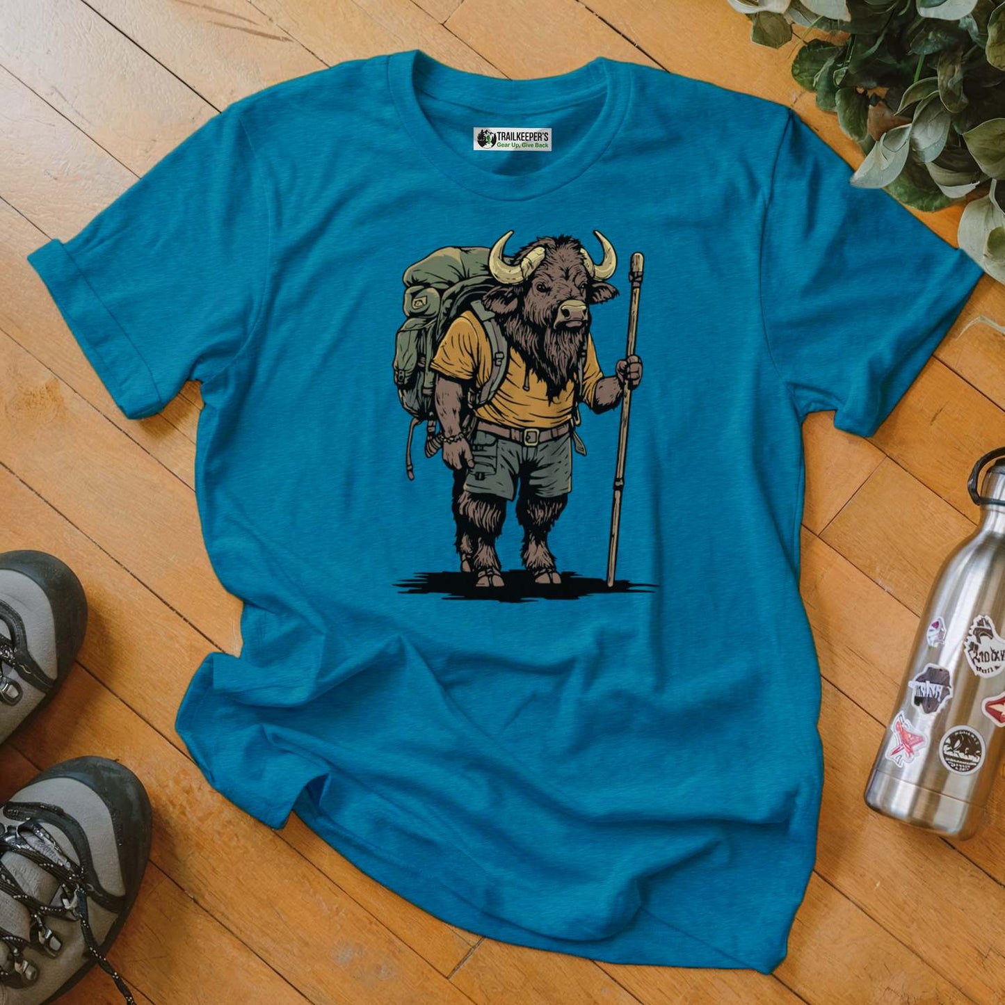 Water Buffalo Backpacker T-Shirt