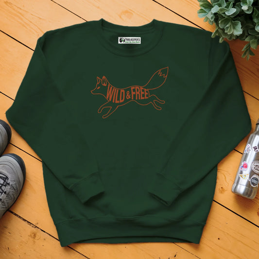 Wild And Free Fox Sweatshirt