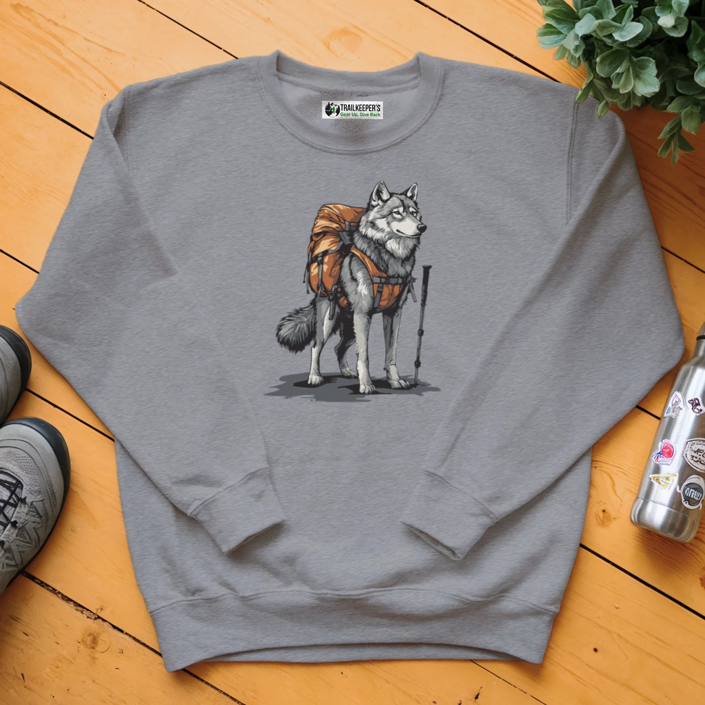 Wolf Backpacker Sweatshirt