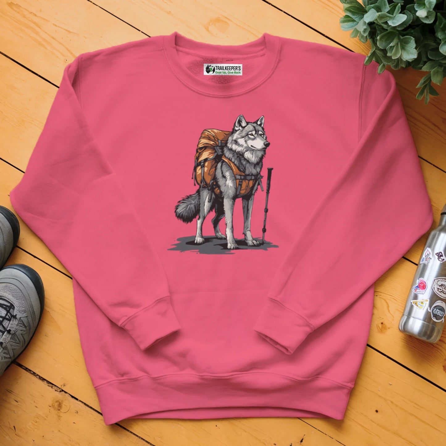 Wolf Backpacker Sweatshirt
