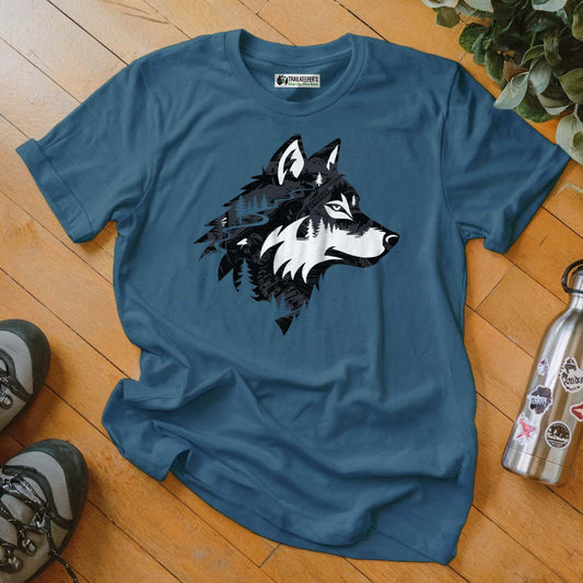 Wolf Head Forest T-Shirt