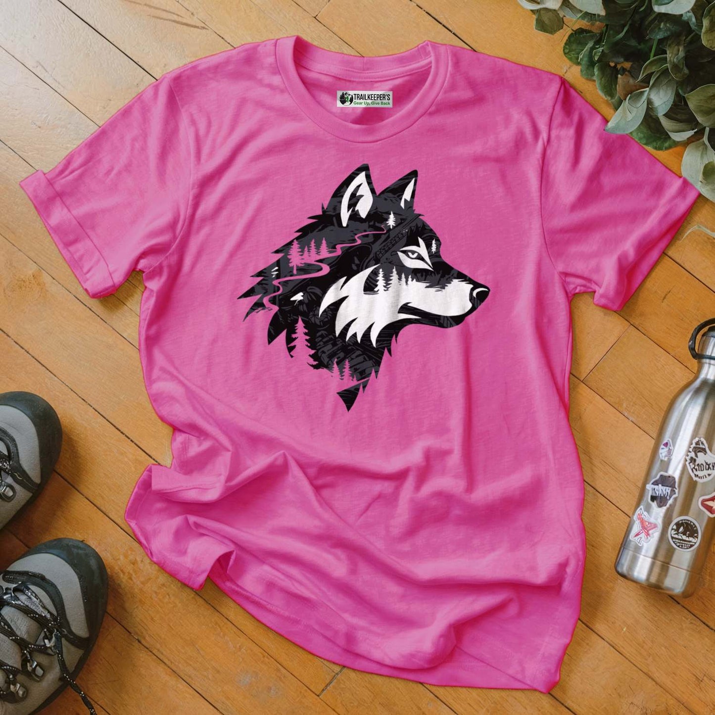 Wolf Head Forest T-Shirt
