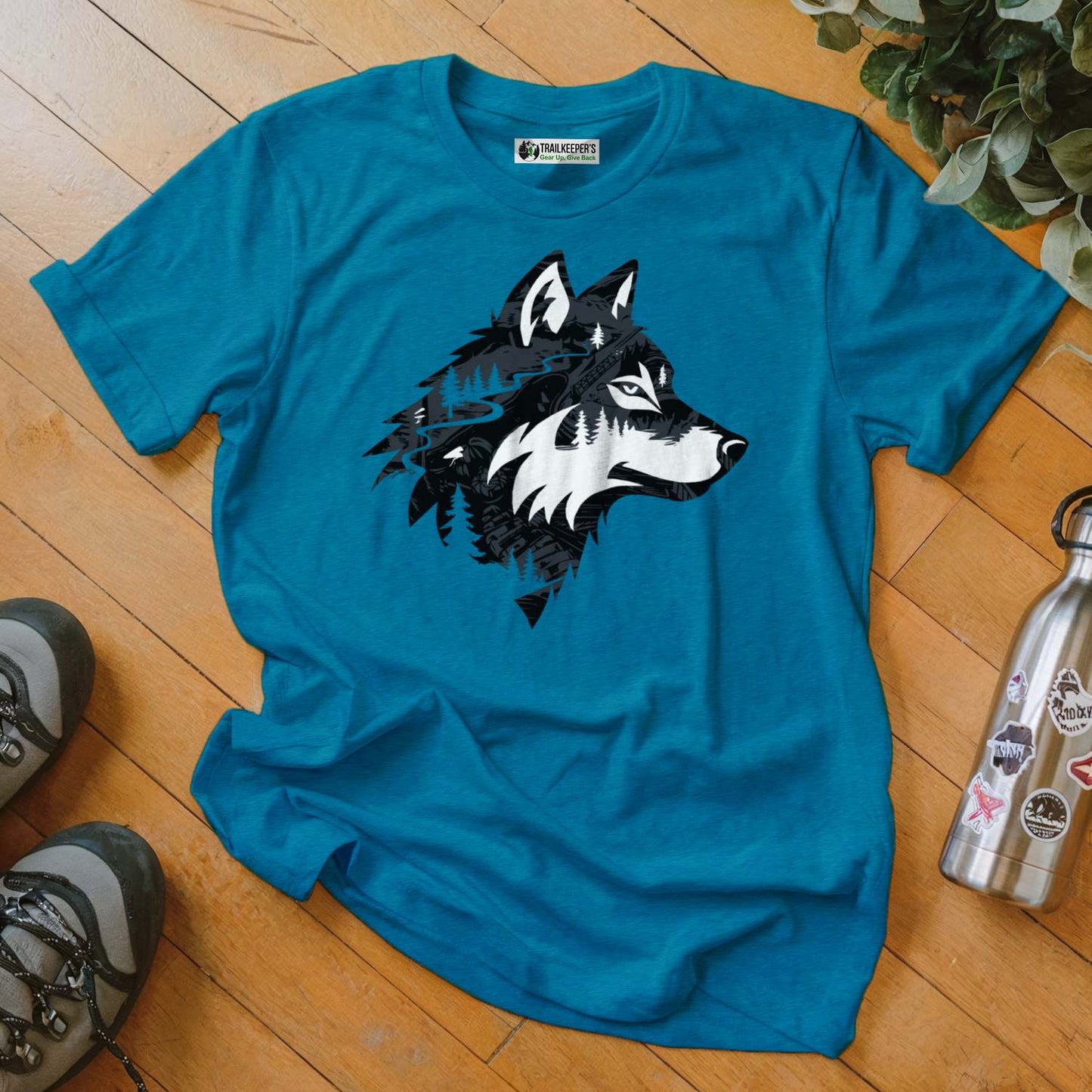 Wolf Head Forest T-Shirt