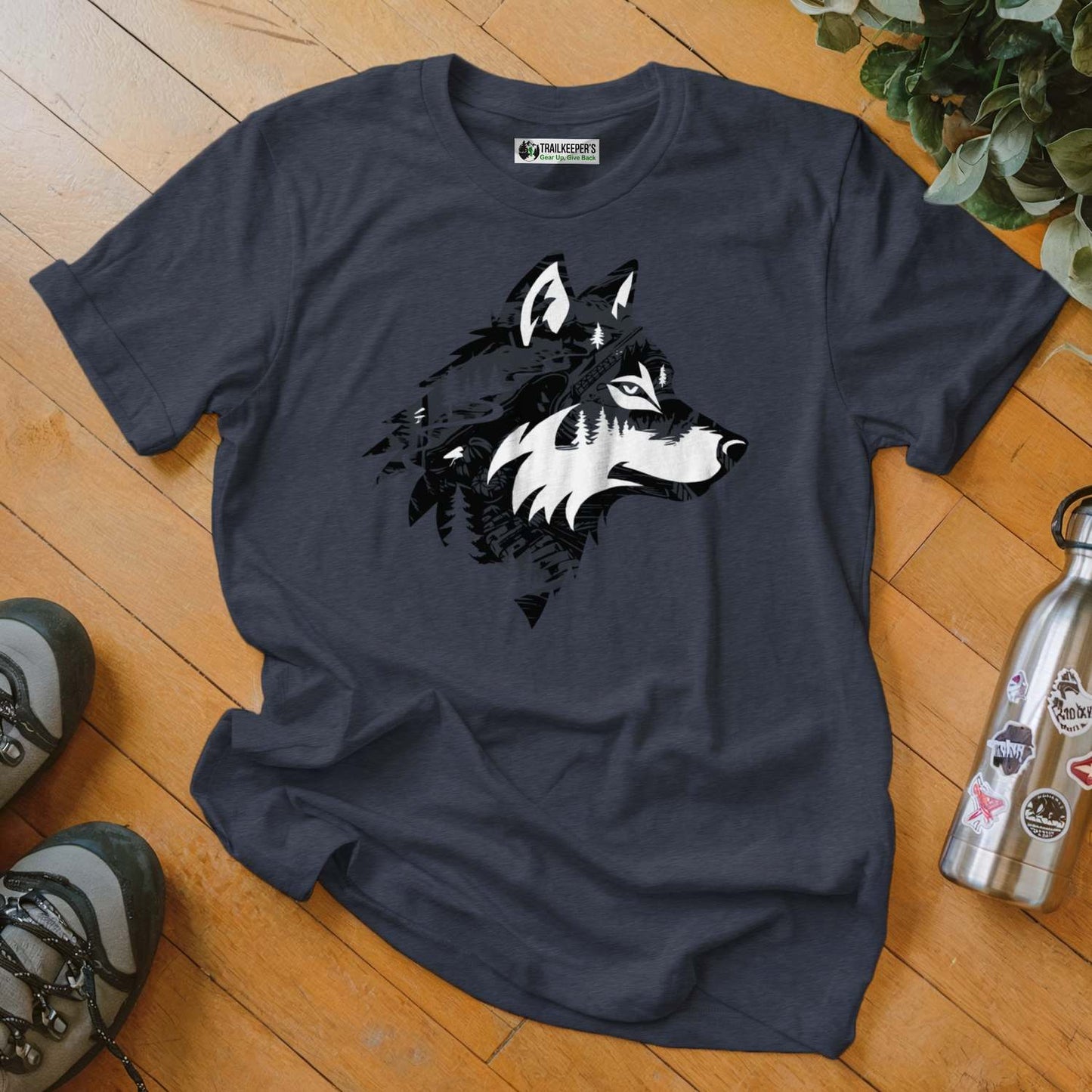 Wolf Head Forest T-Shirt