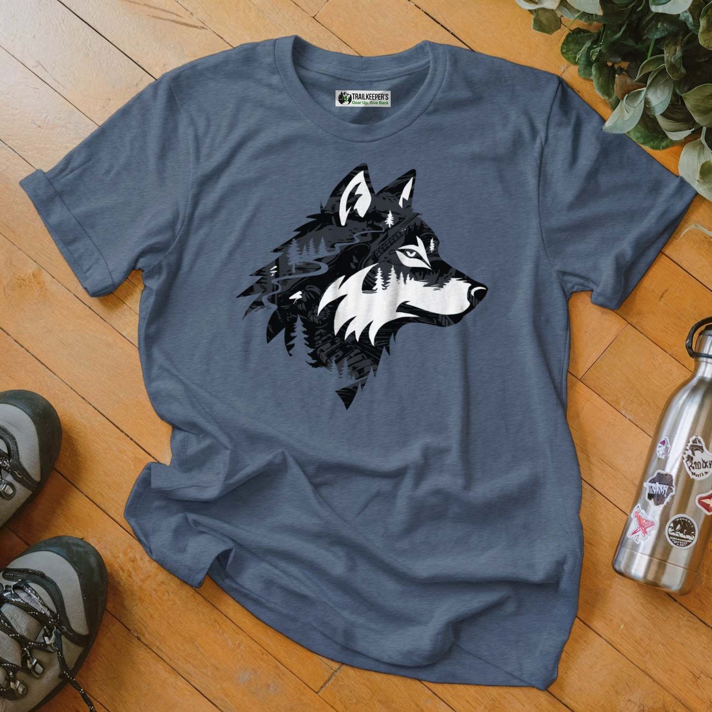 Wolf Head Forest T-Shirt