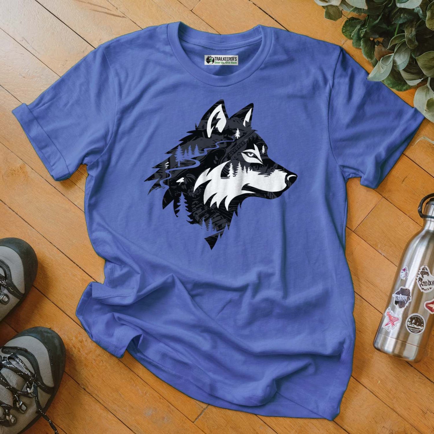 Wolf Head Forest T-Shirt