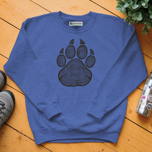 Wolf Paw Tree Rings Sweatshirt