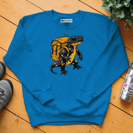 Yellow Spotted Gecko Backpacker Sweatshirt