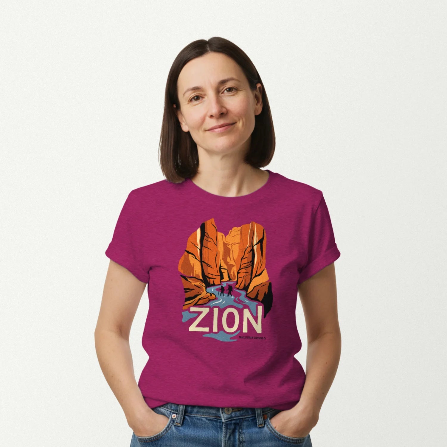 antique heliconia_front_woman