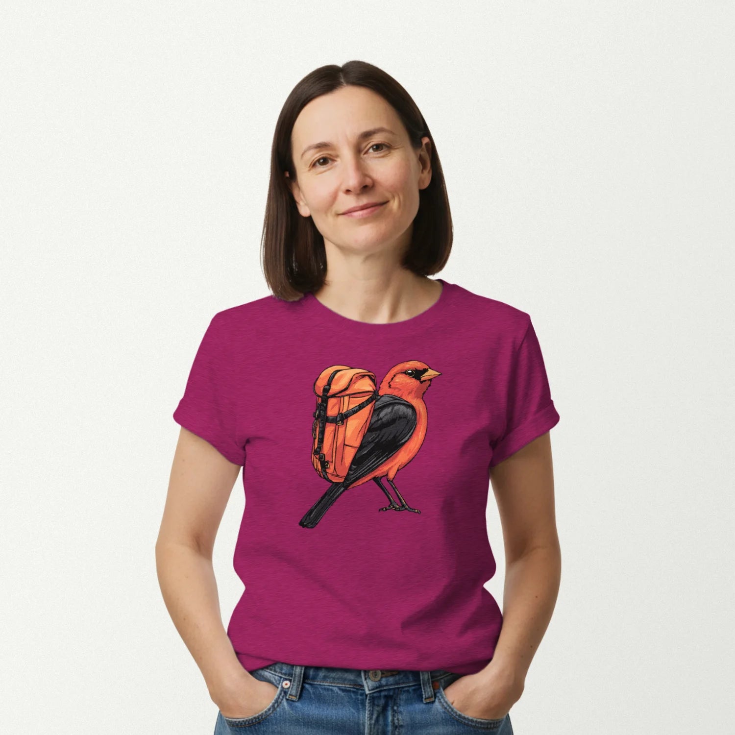 antique heliconia_front_woman