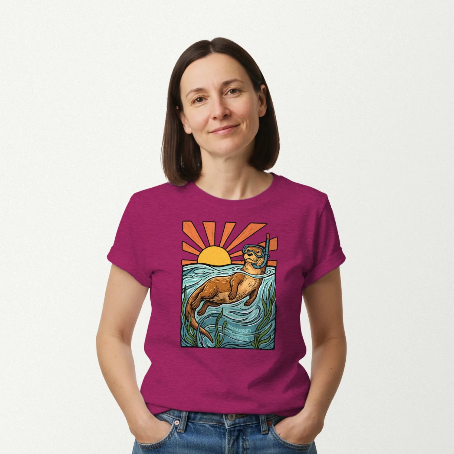 antique heliconia_front_woman