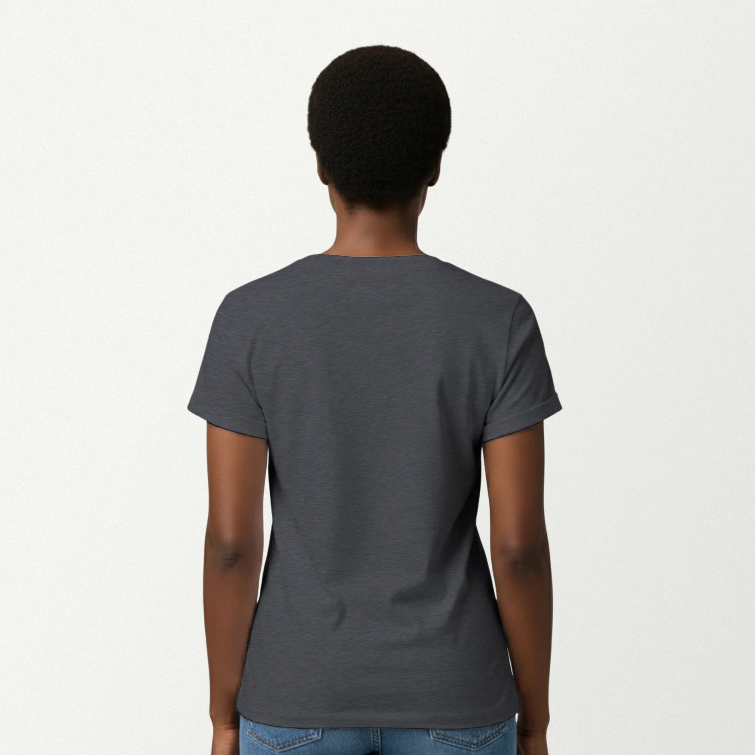 dark heather_back_woman