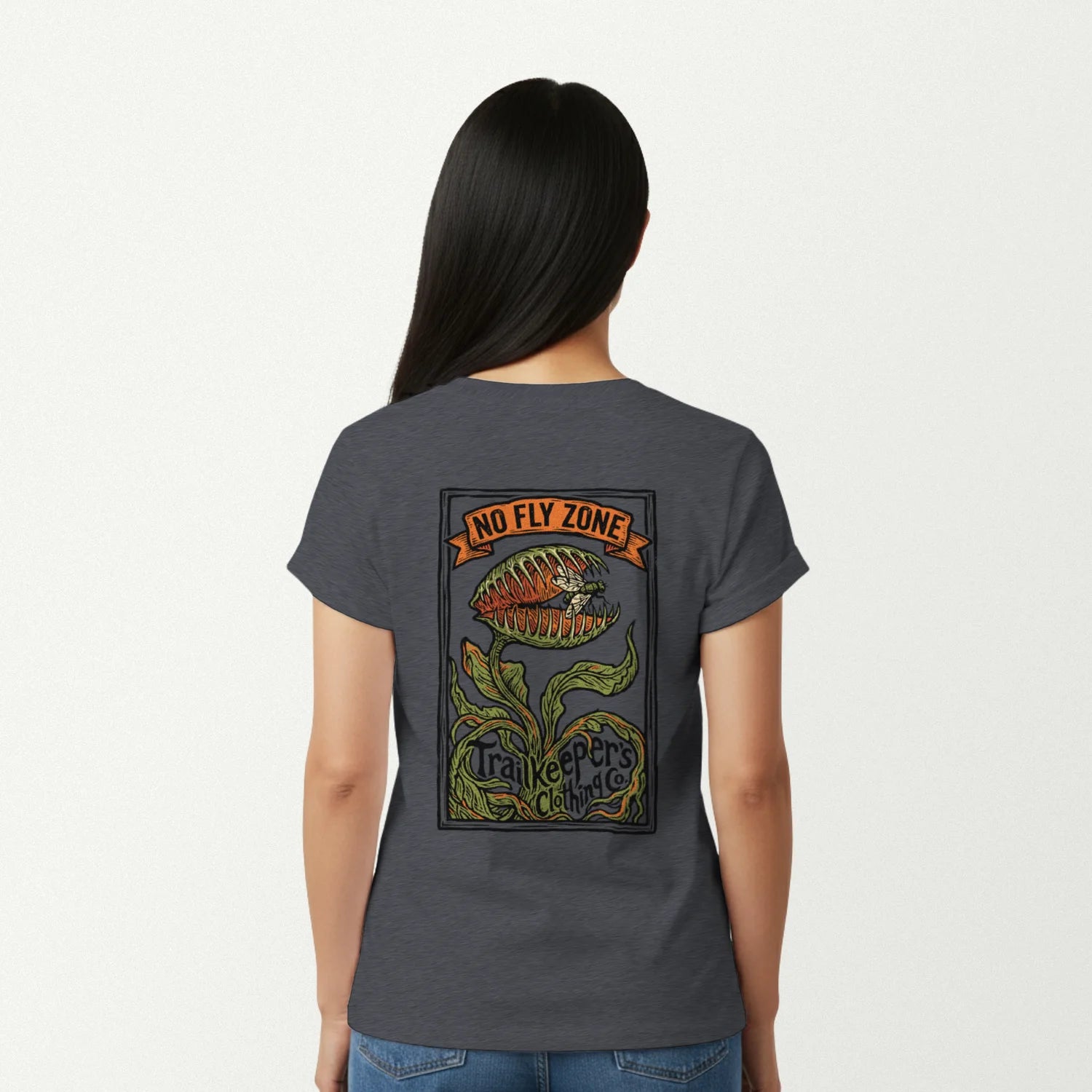 dark heather_back_woman