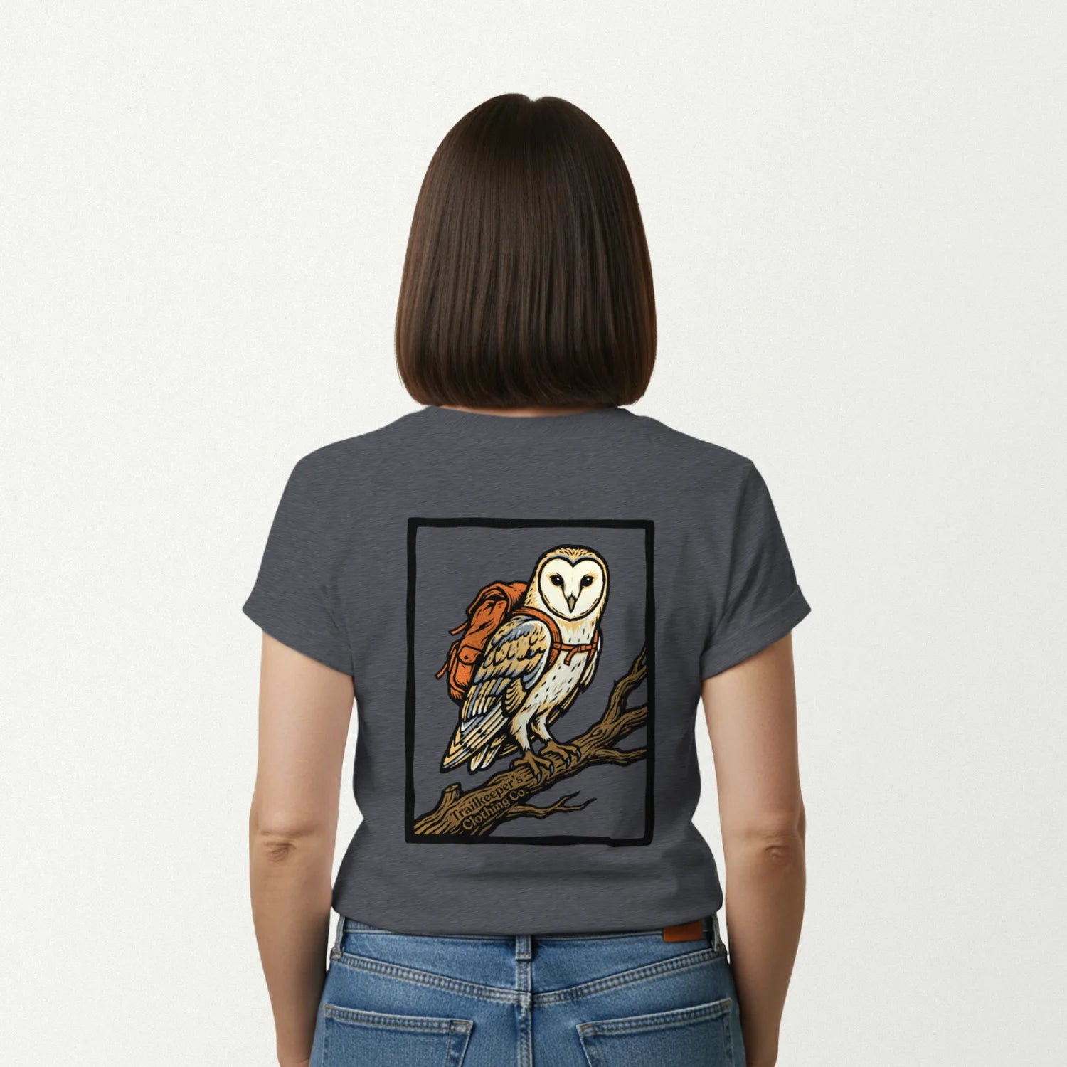 dark heather_back_woman