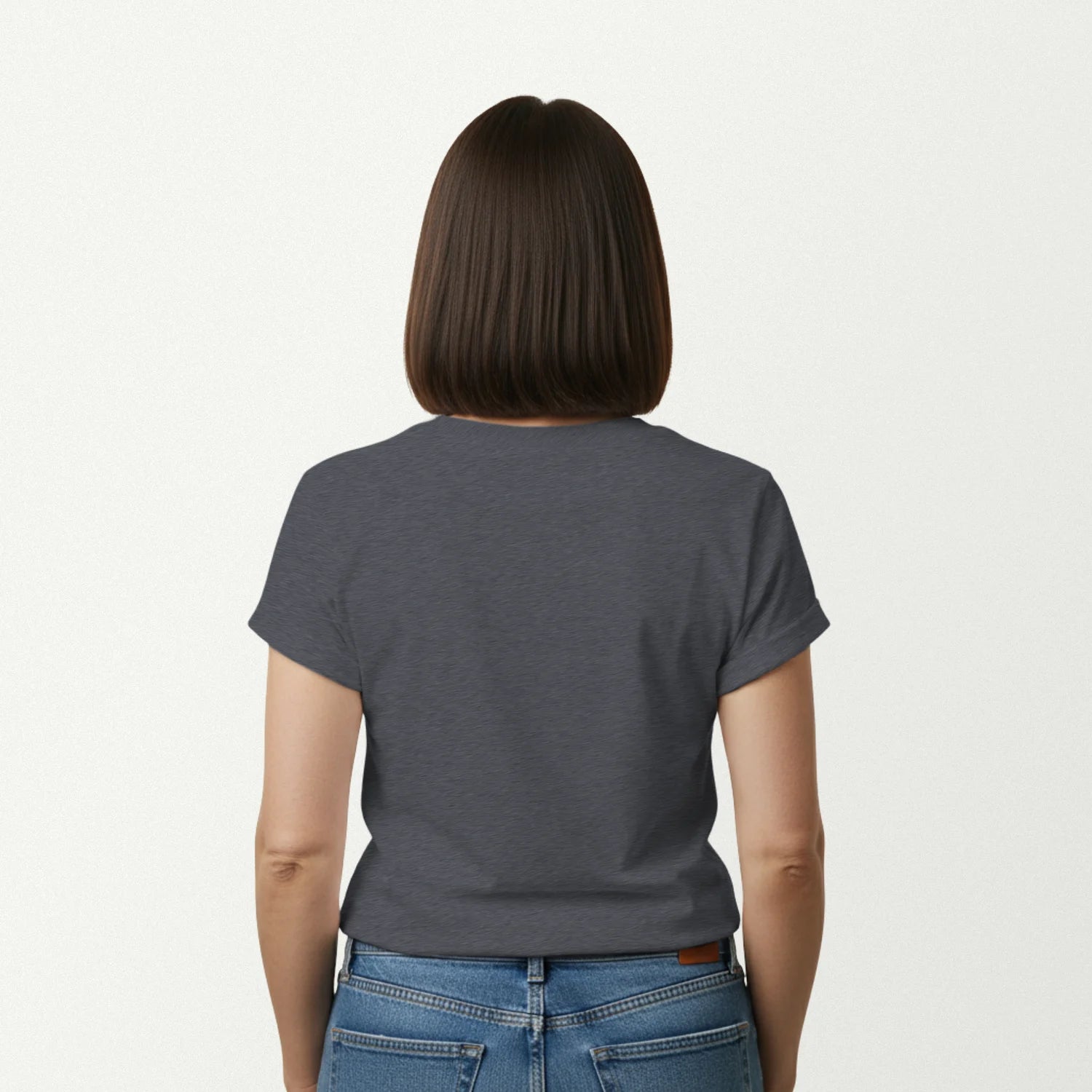 dark heather_back_woman
