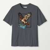 Red-tailed Hawk Navigator  T-Shirt