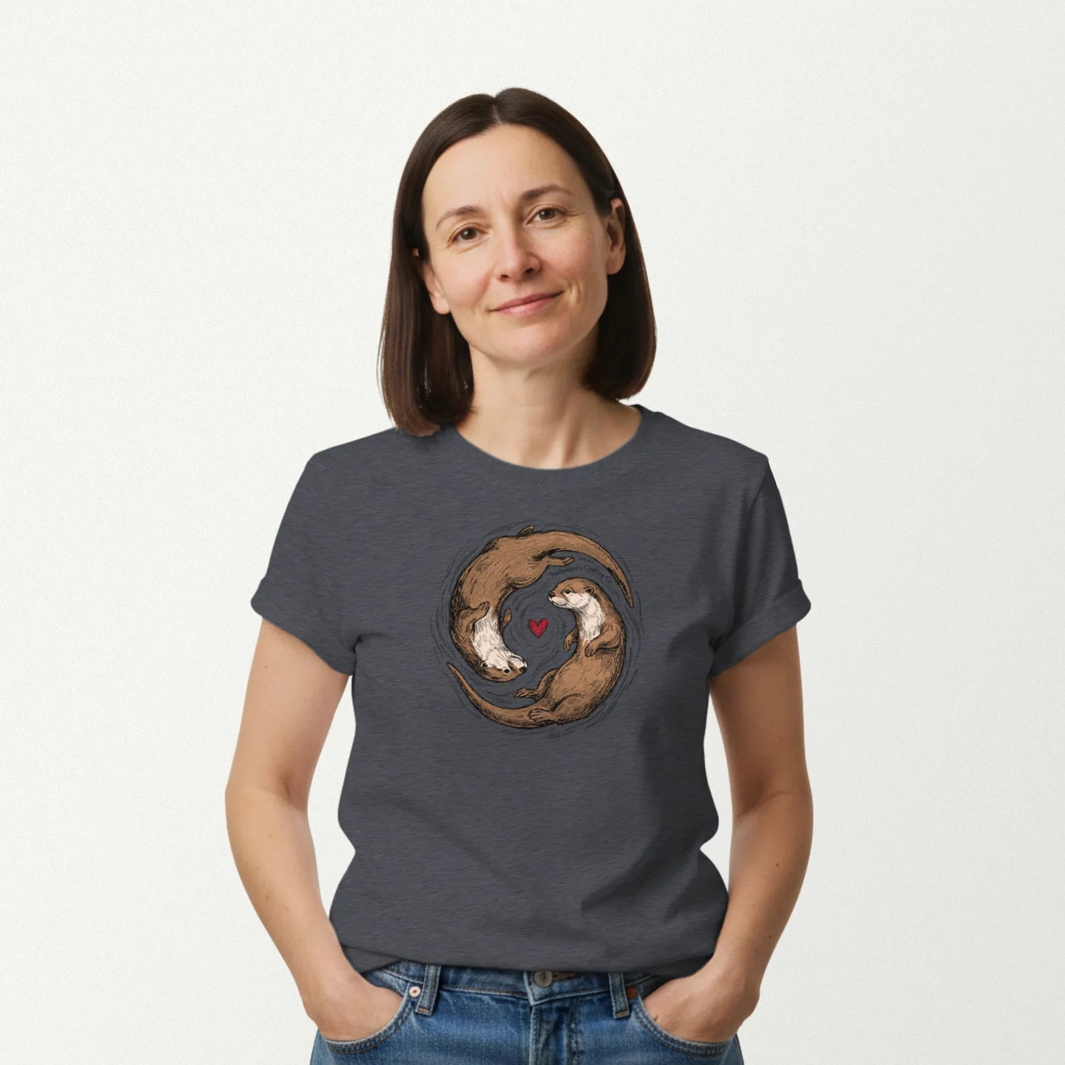 dark heather_front_woman