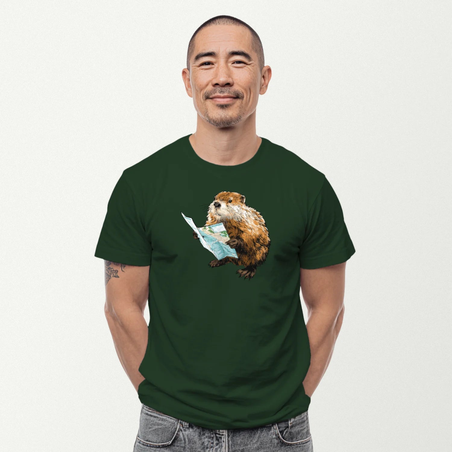 forest green_front_man