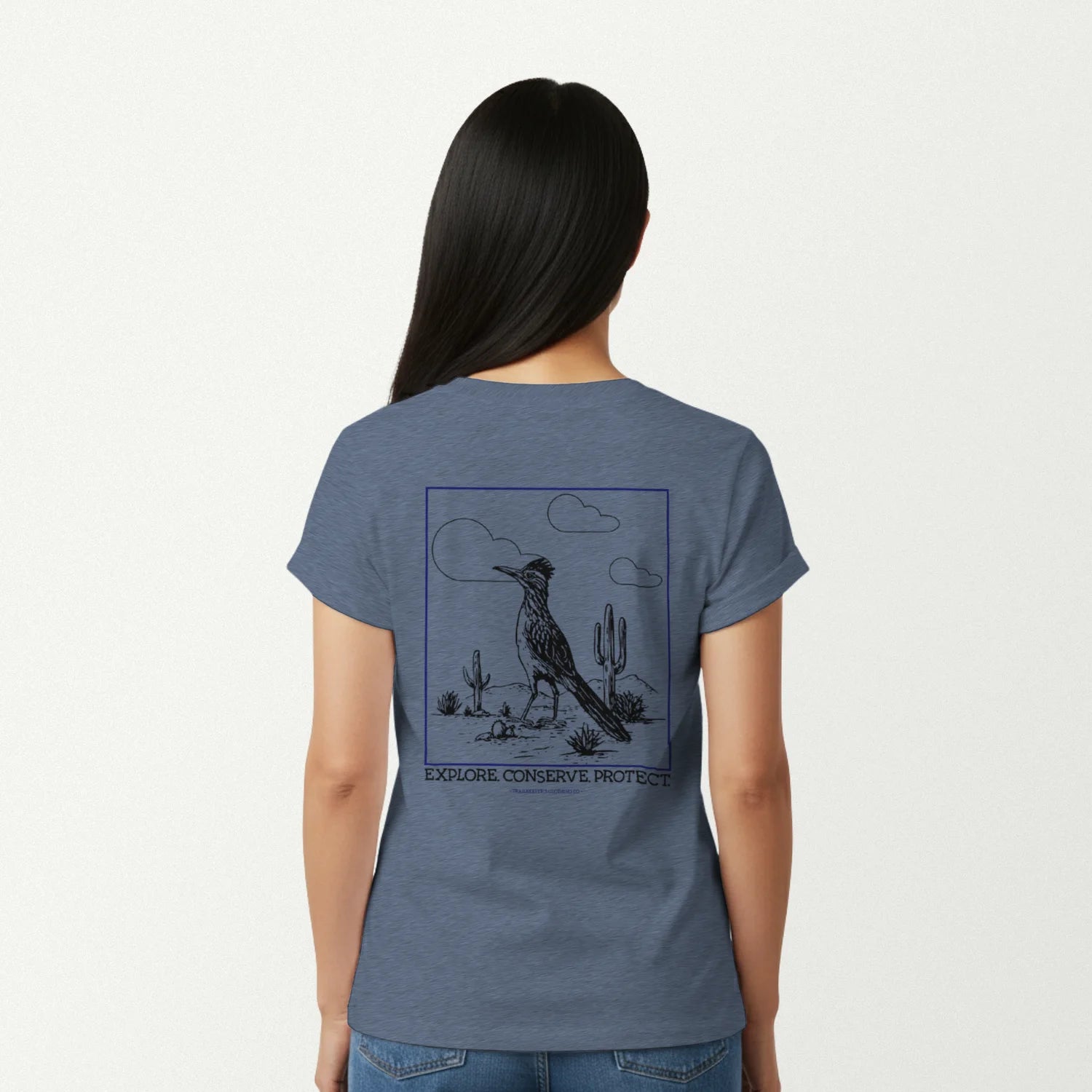 heather indigo_back_woman