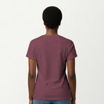 heather maroon_back_woman