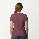 heather maroon_back_woman