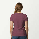 heather maroon_back_woman