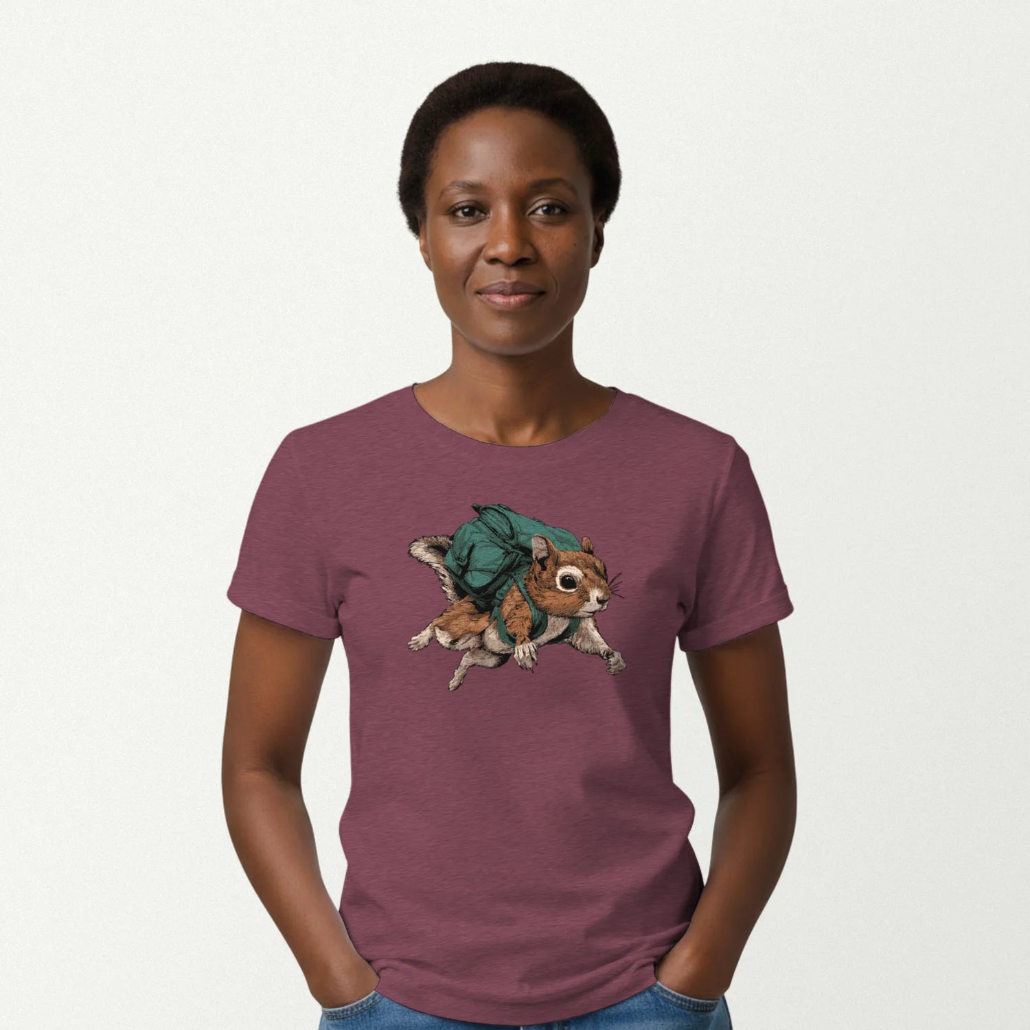 heather maroon_front_woman