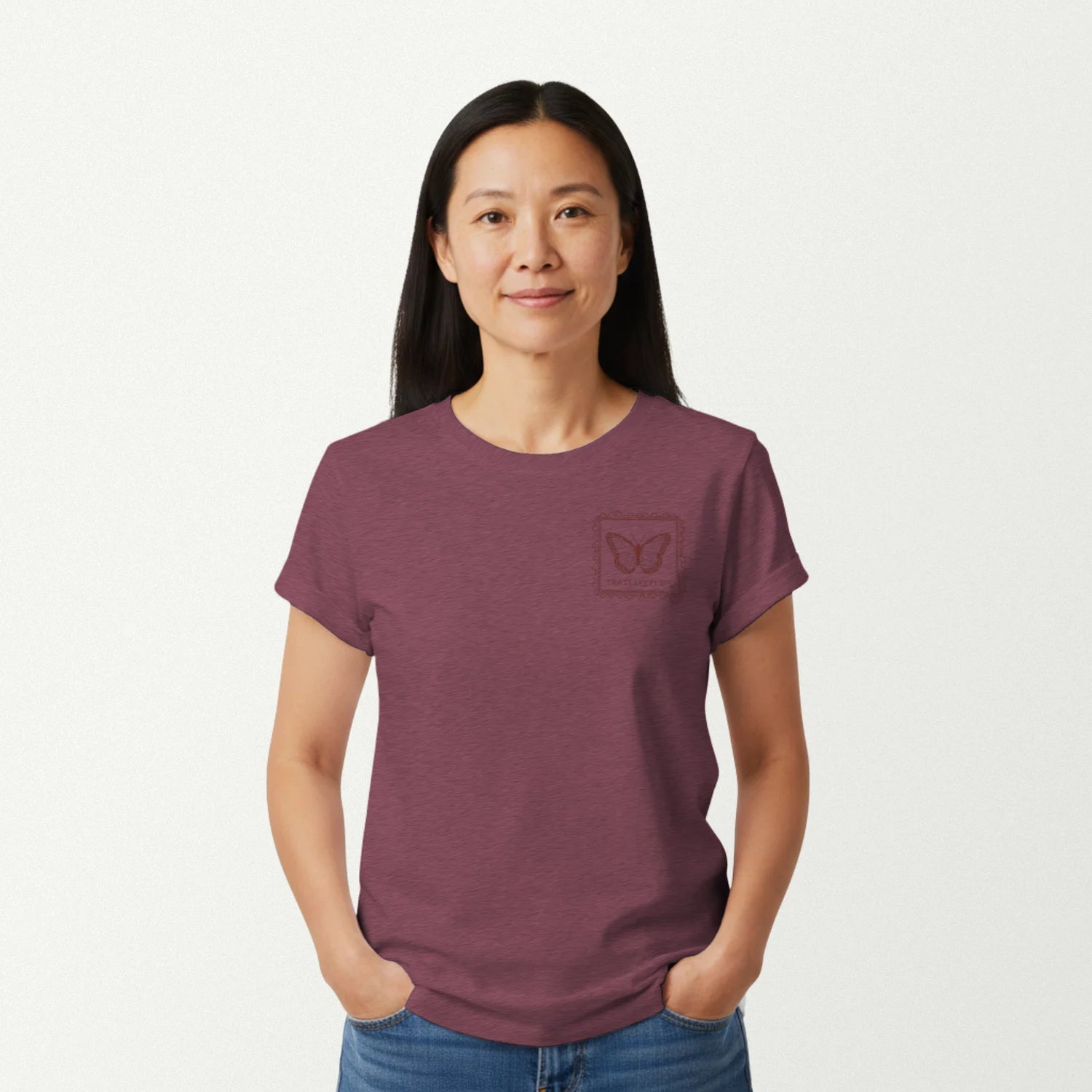 heather maroon_front_woman