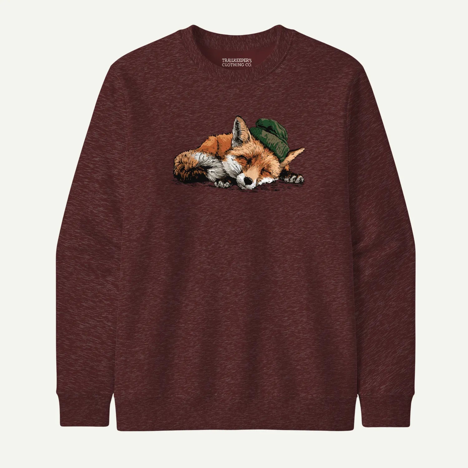 heather sport dark maroon_front