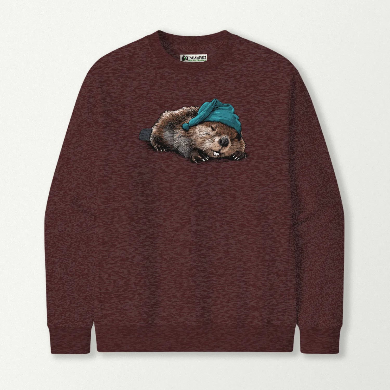 heather sport dark maroon_front