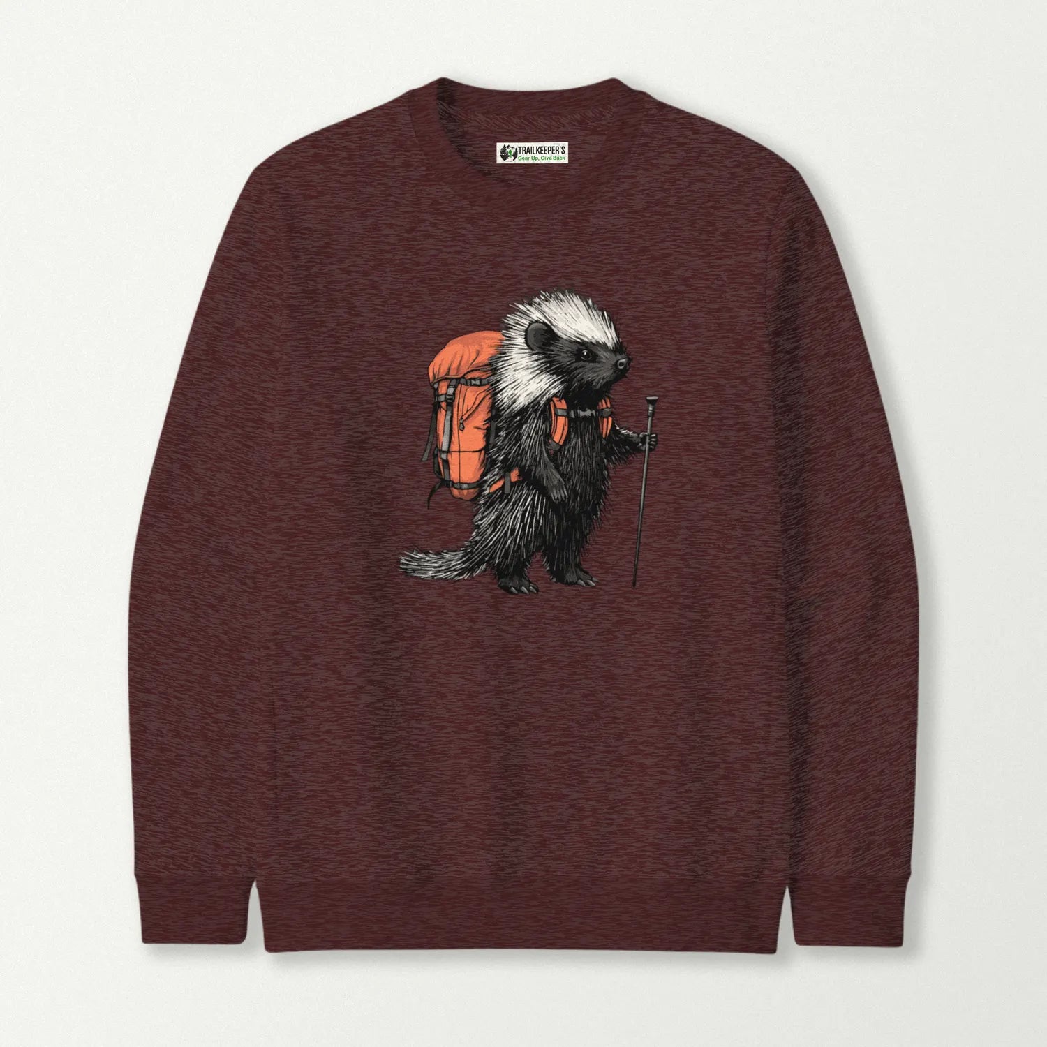 heather sport dark maroon_front