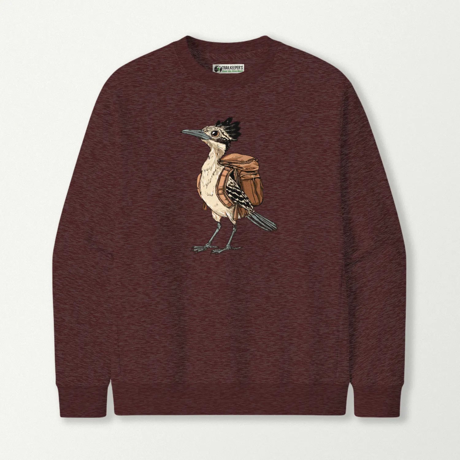 heather sport dark maroon_front