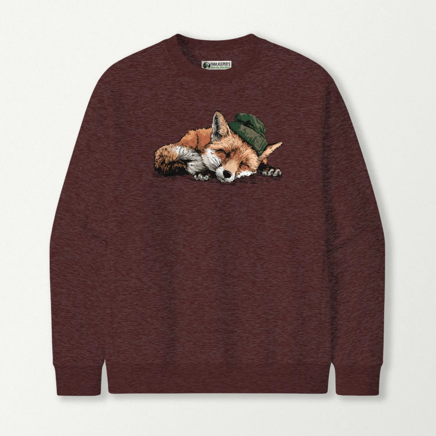 heather sport dark maroon_front