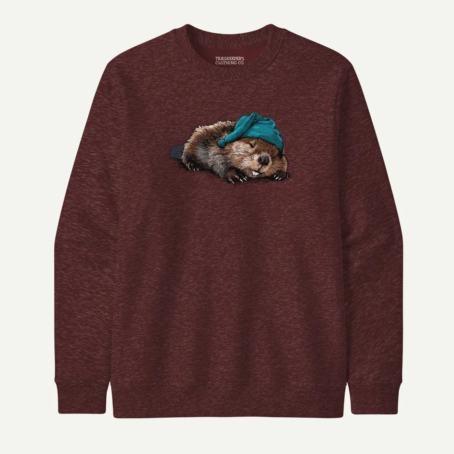 heather sport dark maroon_front