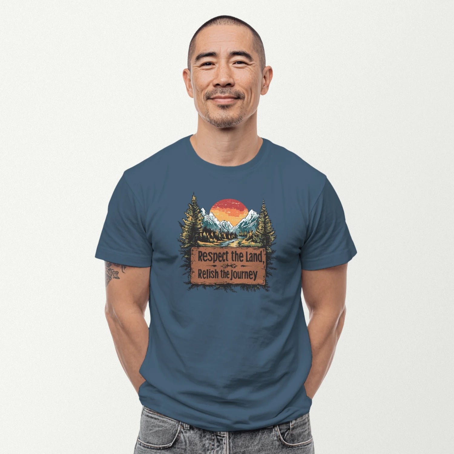 indigo blue_front_man