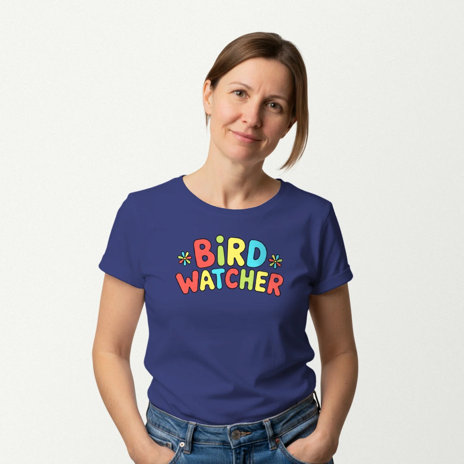 metro blue_front_woman