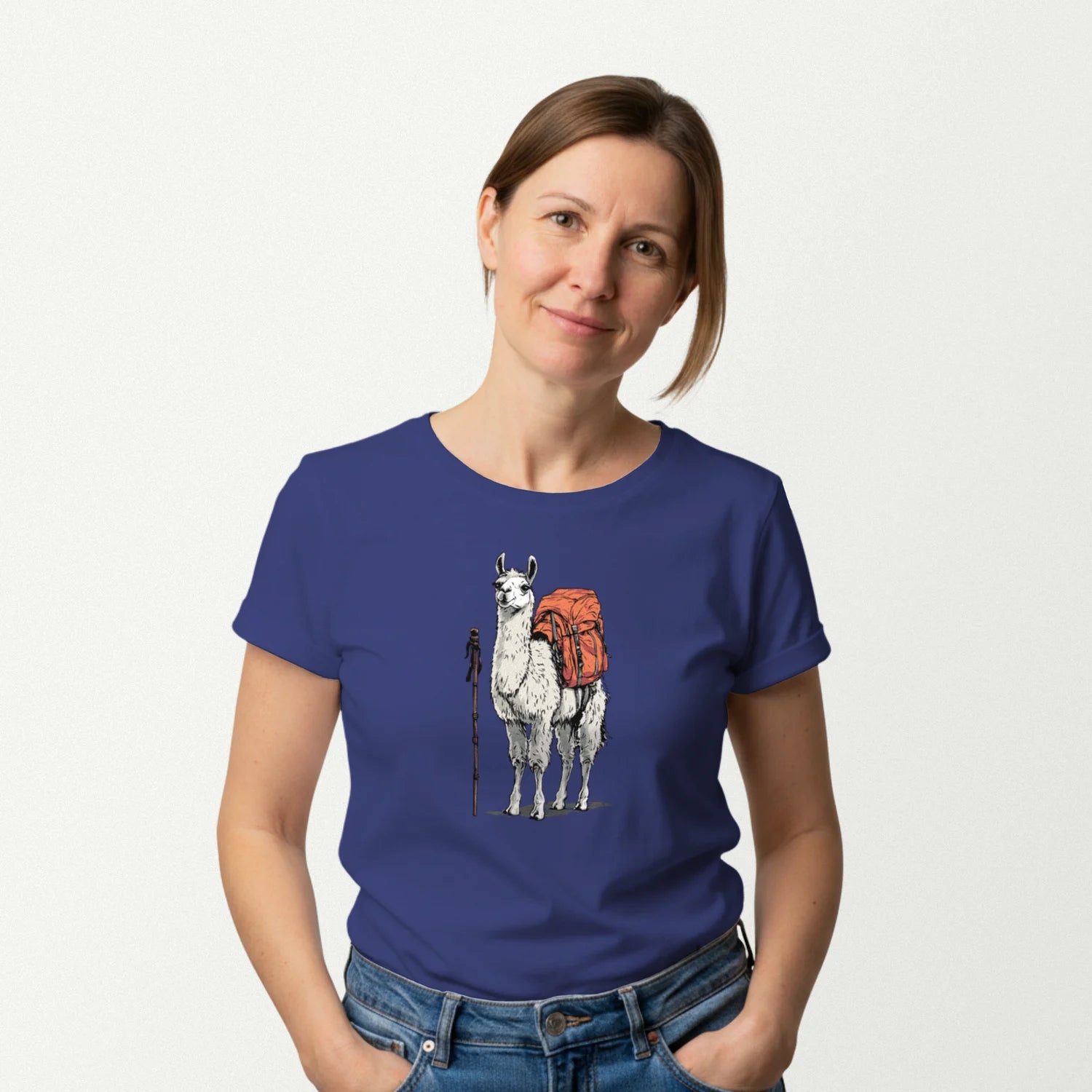 metro blue_front_woman