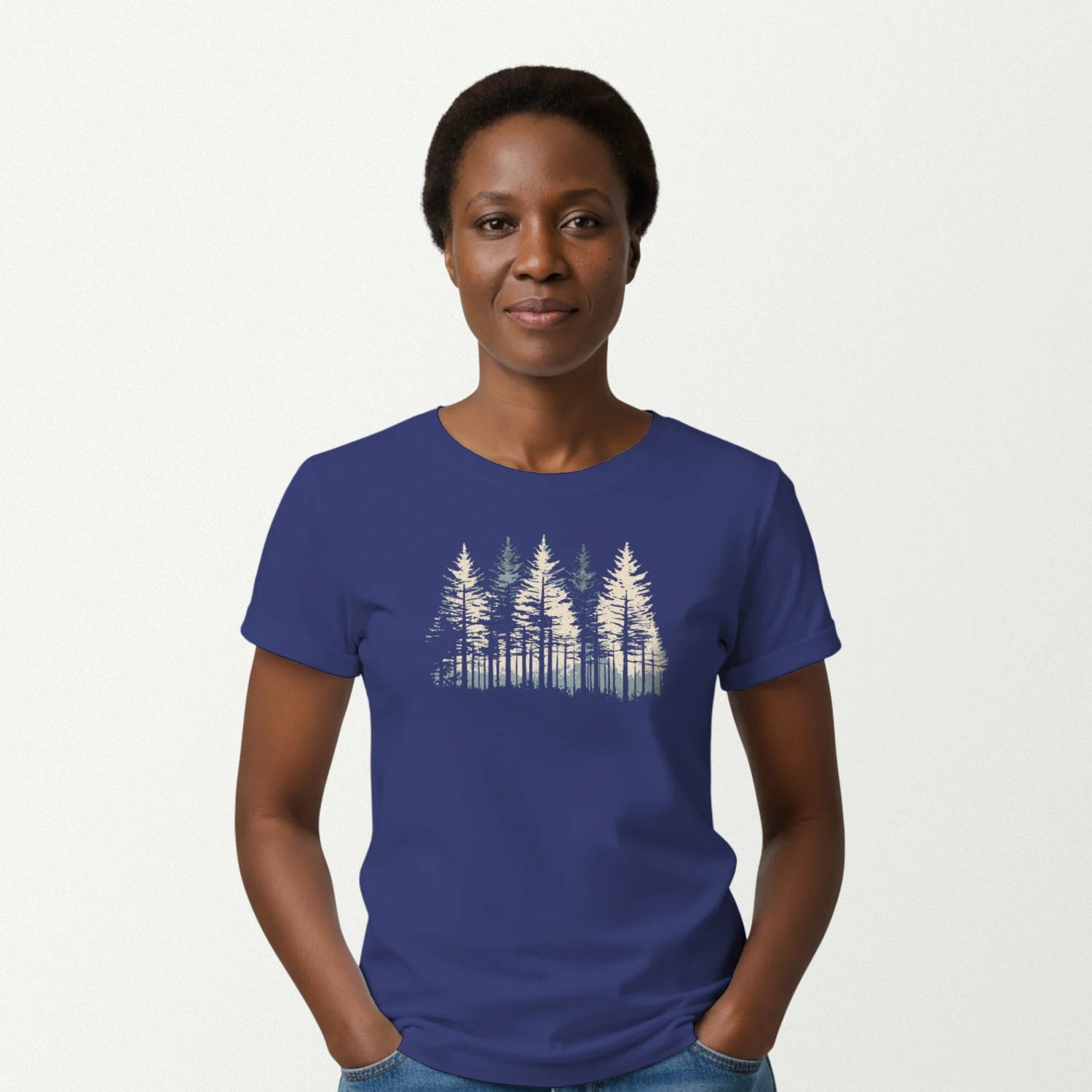 metro blue_front_woman
